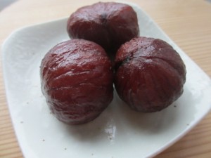 栗の渋皮煮を作る時に残ったシロップの再利用って何に使えますかね？