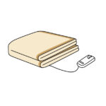 電気毛布で洗濯可能ってあるんですがコネクタってそのまま投入?